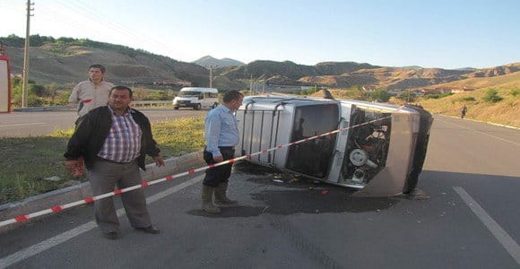 Kaza 8 yaralı