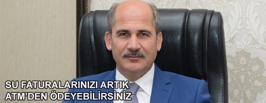 Su Faturaları artık ATM lerden de Ödenecek