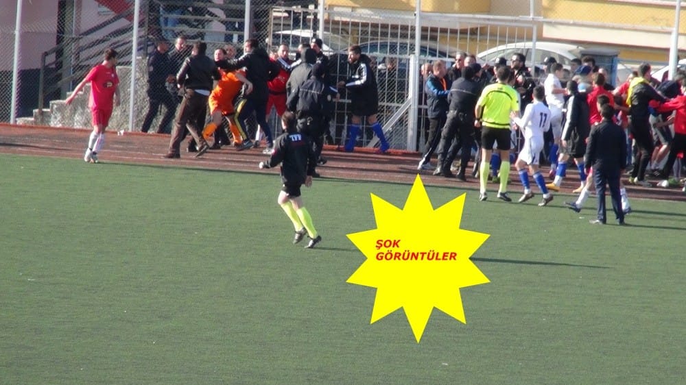 Taraftara Biber gazı