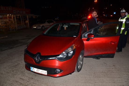ARAÇLA PTS’NE TAKILINCA…