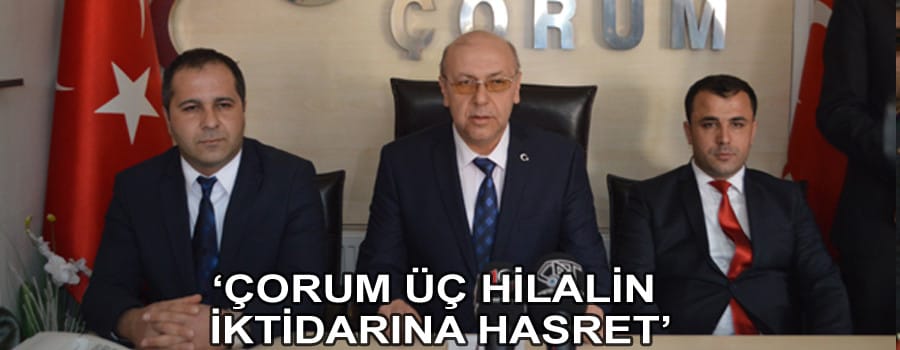 ‘Üç Hilalin hasretliği bitecek’
