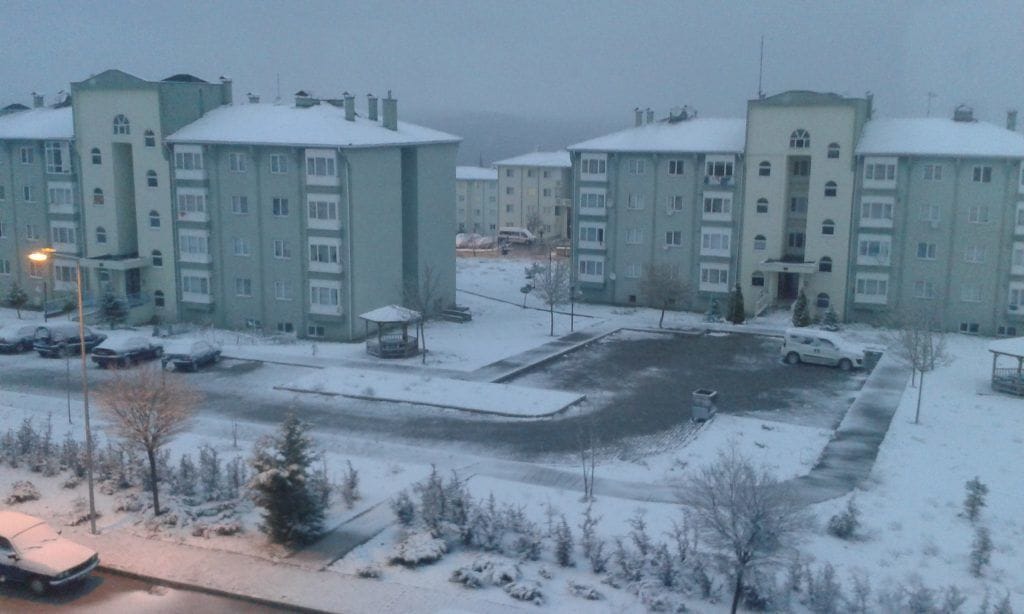 KAR, Kırlangıç Fırtınasıyla geldi