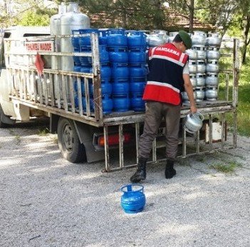 Kaçak tüp’e ceza yağdı
