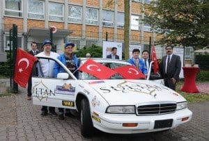 Rallicilerden Çorumda 3 okula yardım