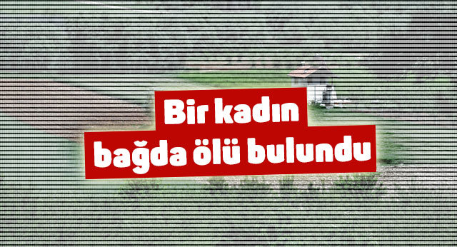 Kadın ölü bulundu