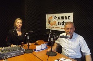 Patlar, Umut radyonun konuğu oldu