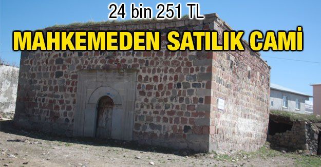 Camiyi İlanla satıyorlar