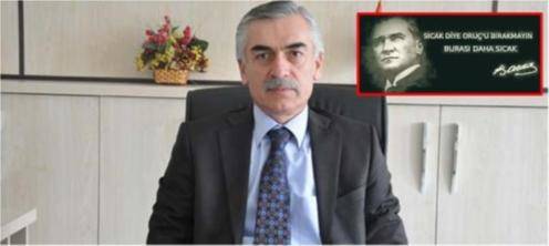 Bu adam Eğitim müdürü bir de!..