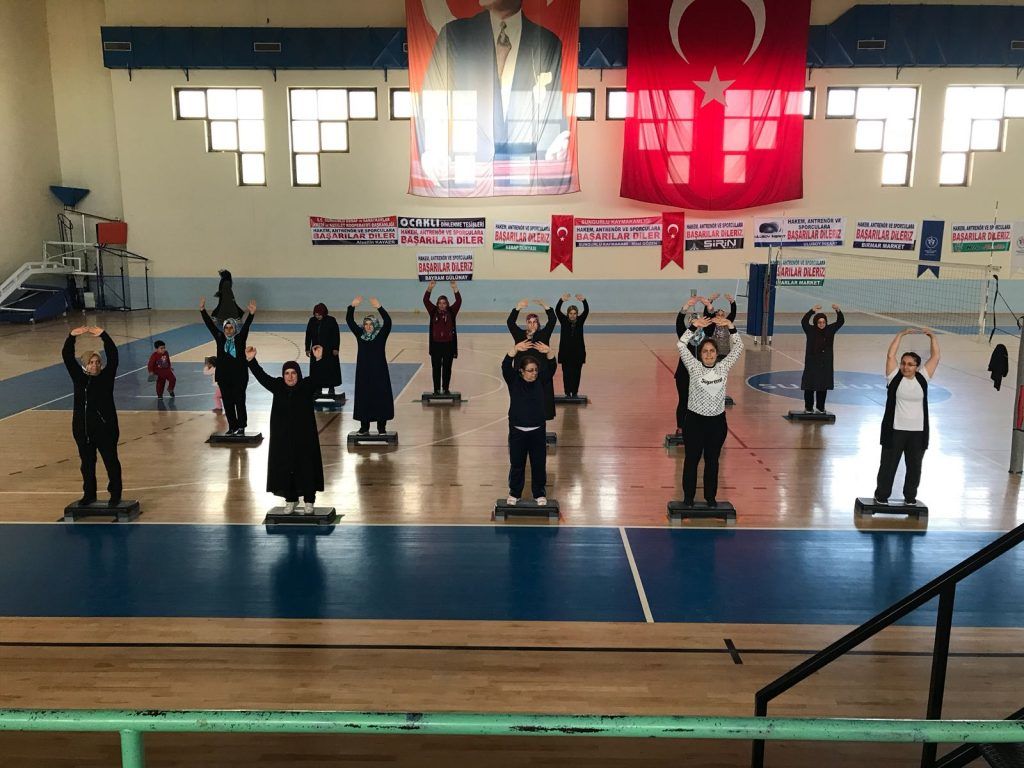 “Haydi, Hanımlar Spora” etkinliğine ilgi büyük