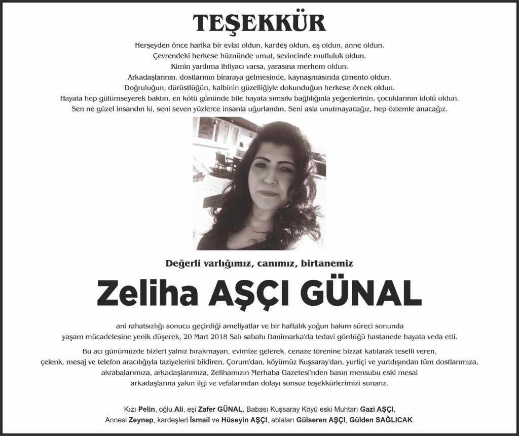 TEŞEKKÜR