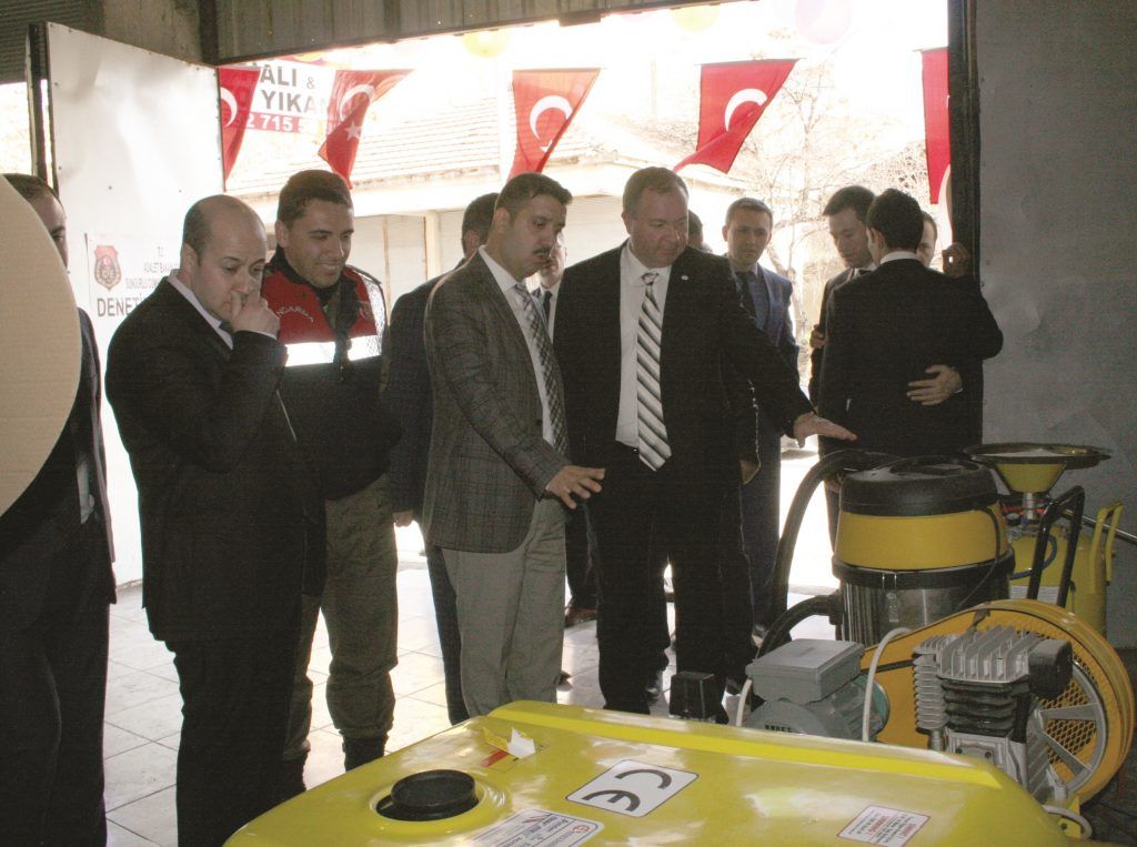 Eski hükümlü proje kapsamında iş yeri sahibi oldu