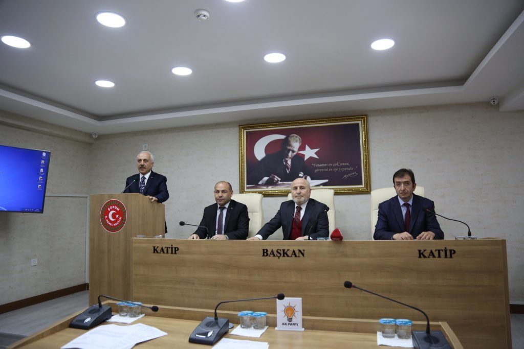 ÖZEL İDARE’NİN FAALİYET RAPORU İL GENEL MECLİSİ’NE SUNULDU