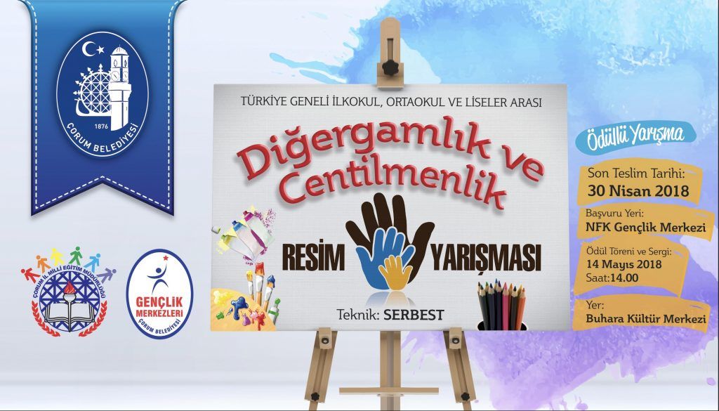 Belediye’den ödüllü resim yarışması