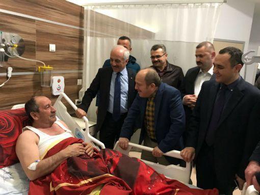 KARADAĞ VE GÜL, HASTALARA MORAL DAĞITTI
