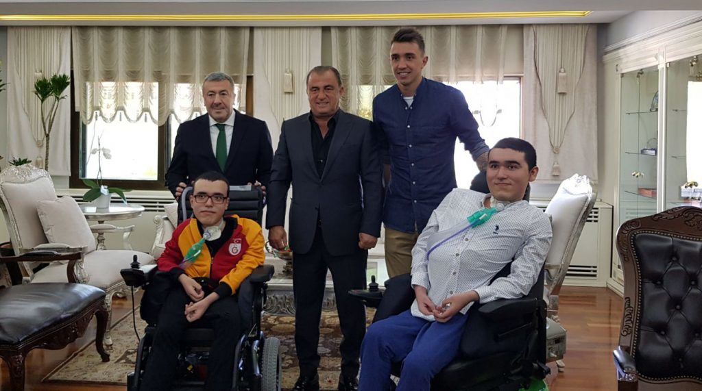 Kas hastası Alperen’in ‘Muslera’ hayali gerçek oldu