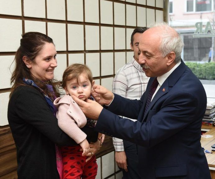 Başkan Gül, esnaf ziyaretlerini sürdürüyor