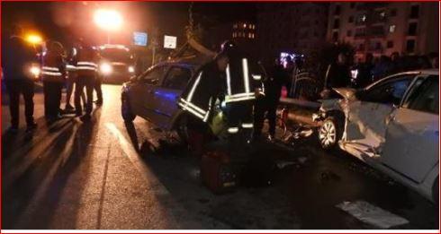 Çorum’da zincirleme kaza: 2’si ağır 22 yaralı
