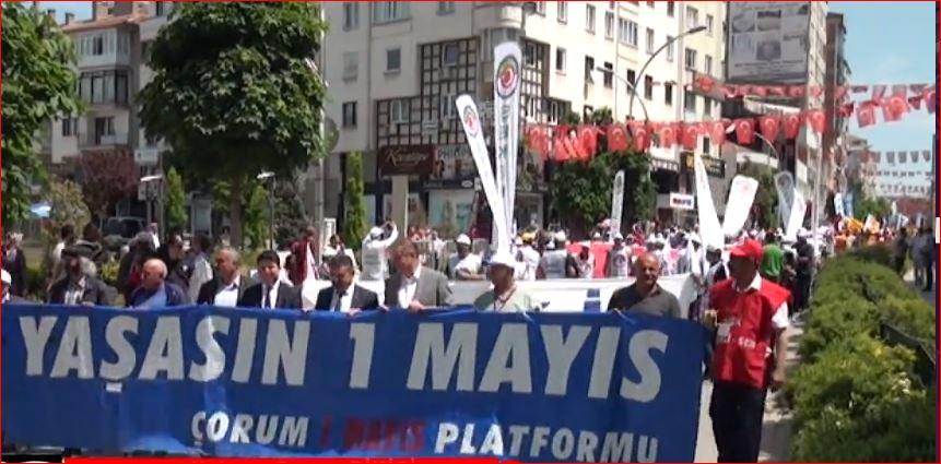1. Mayıs Coşku ile kutlandı