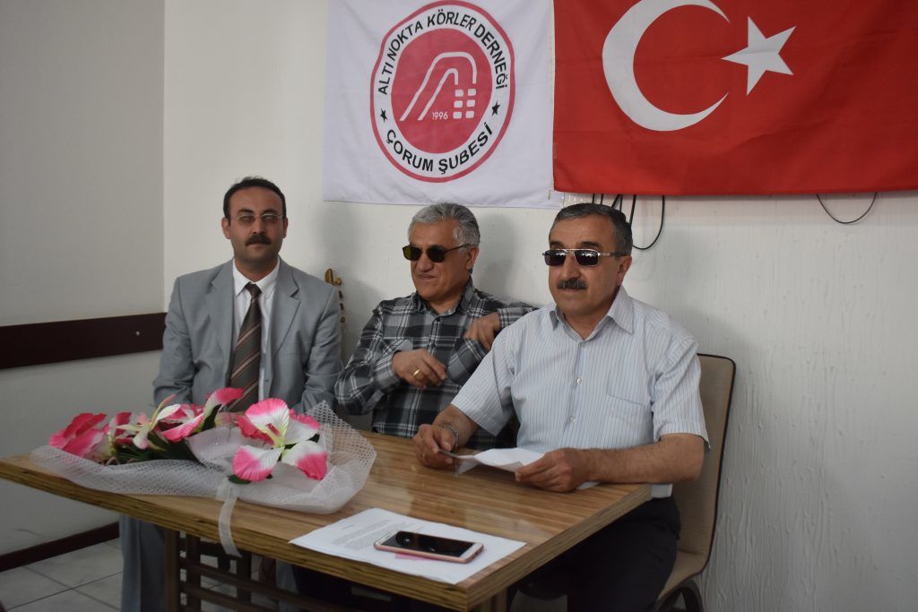 Çorum’lu Körleri, Vali’de Başkan’da kabul etmemiş