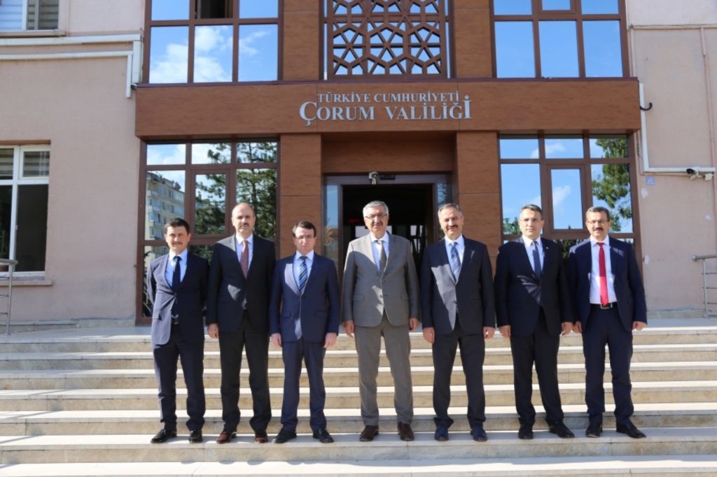 TÜRKİYE ADALET AKADEMİ BAŞKANI ÇORUM ADLİYESİNDE