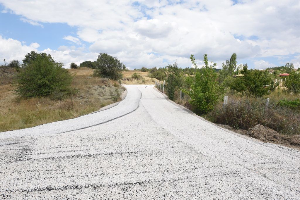 Belediye, Çomar Barajı yolunu yeniden düzenledi