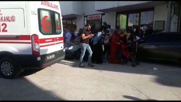 Biber gazı düğünü hastaneye taşıttı