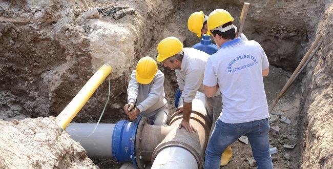 BELEDİYE’DEN SU KESİNTİSİ UYARISI!