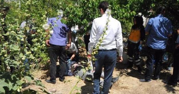 EVİNİN BAHÇESİNDE ÖLÜ BULUNDU