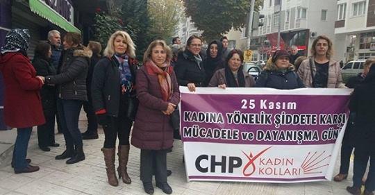 “Kadına yönelik şiddete hayır