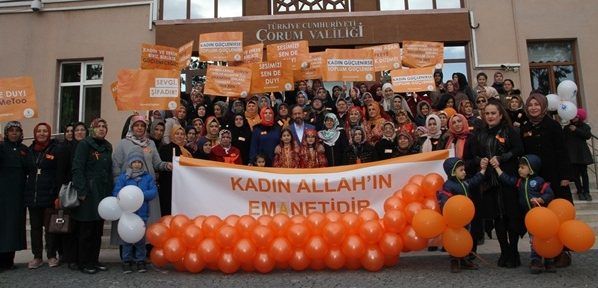 Kadına şiddete ‘Turuncu Çizgi’