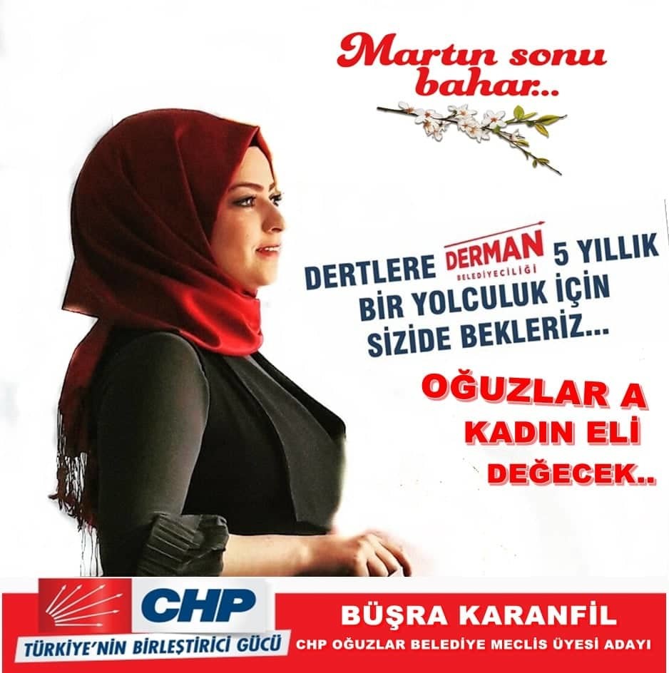 Bu ilçede ilk defa ve genç meclis adayı