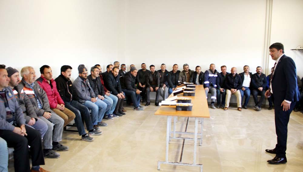 Belediye işçilerinin yüreğine su serpti