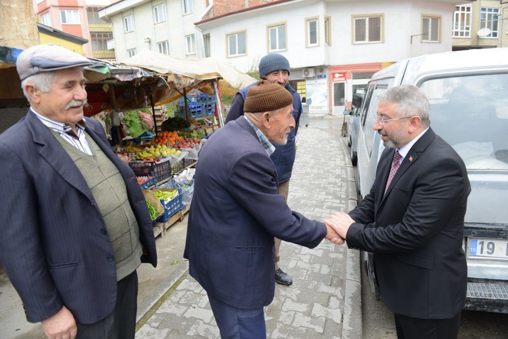 Başkan Aşgın’dan esnafa sürpriz ziyaret