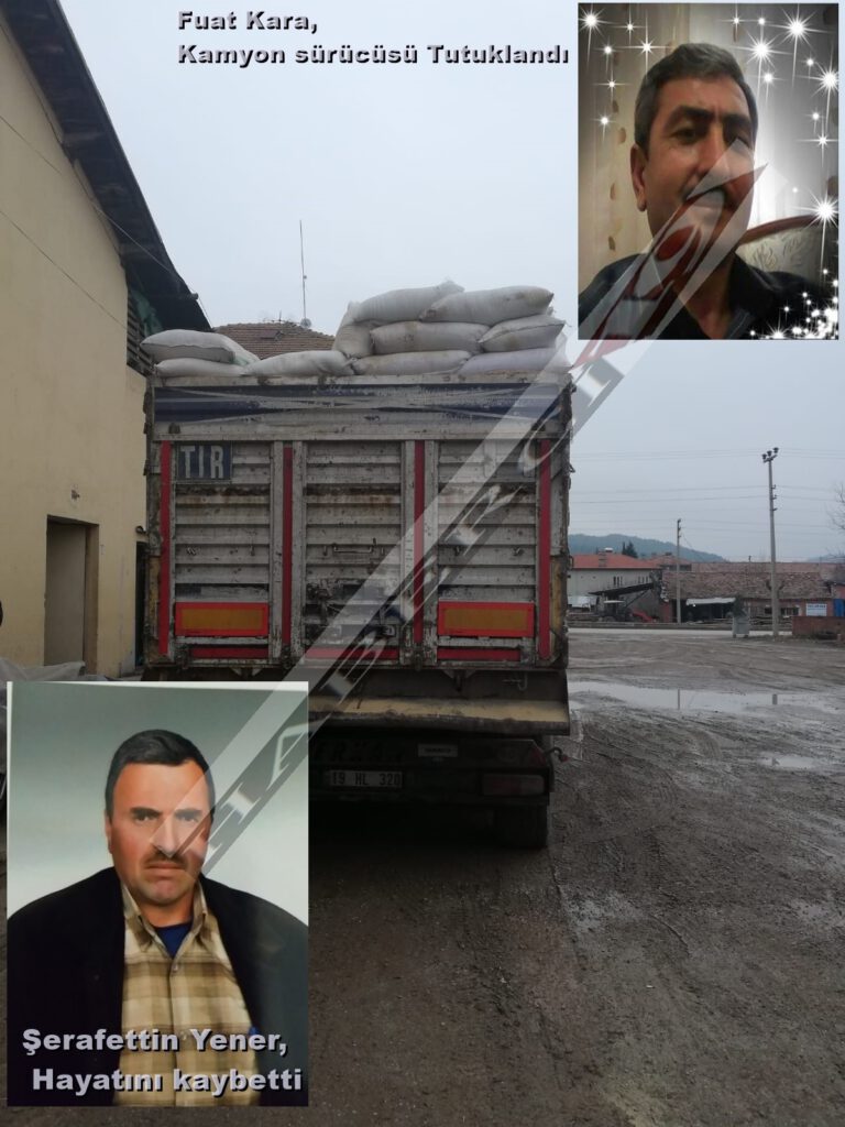 OSMANCIK’TA AŞIRI YÜKLENEN KAMYONDAN DÜŞEN İŞÇİ HAYATINI KAYBETTİ