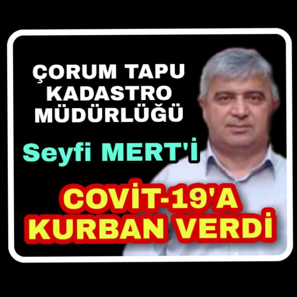 ÇORUM’DA KORONADAN ÖLÜM SAYISI 4’E YÜKSELDİ