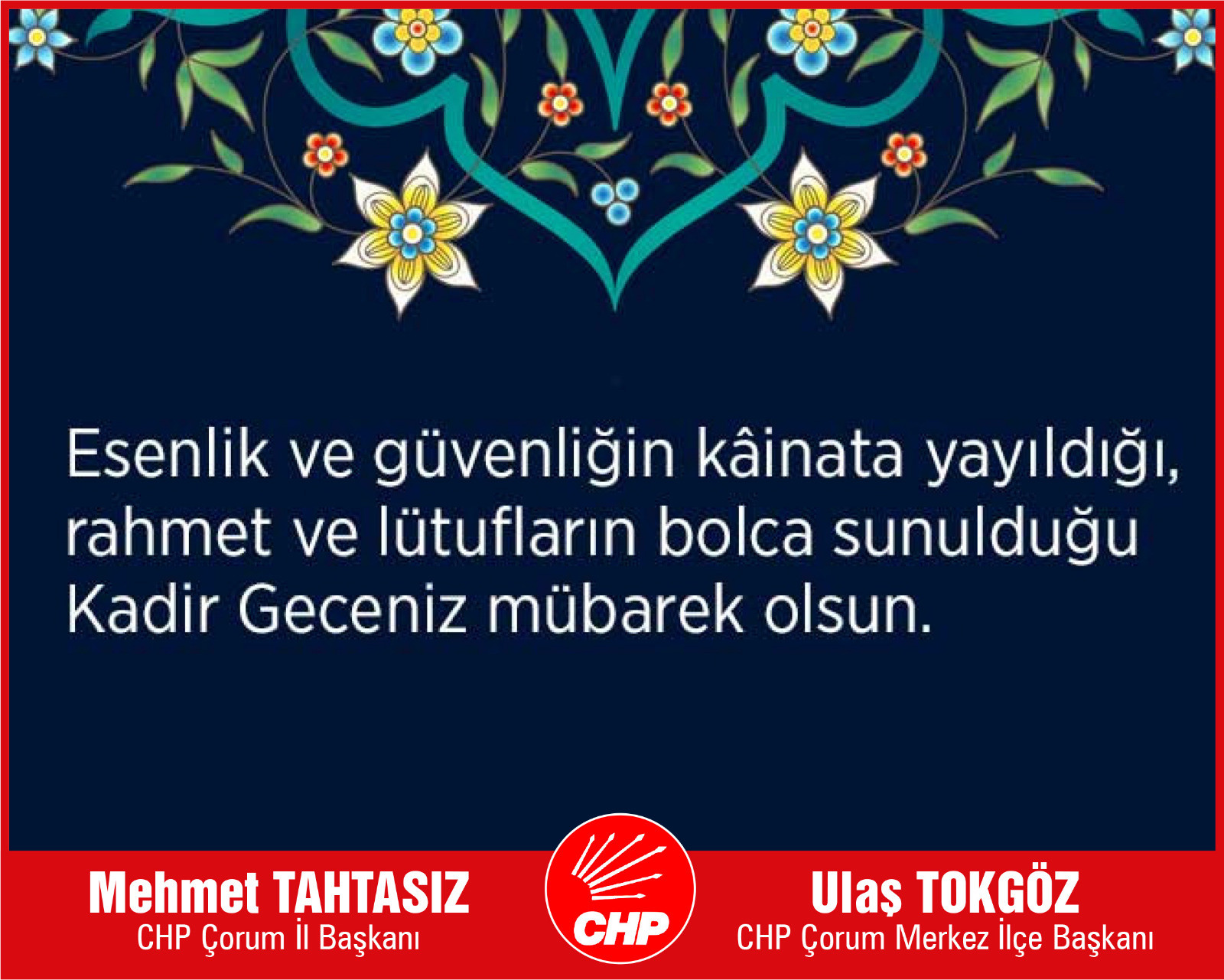 KADİR GECENİZ MÜBAREK OLSUN