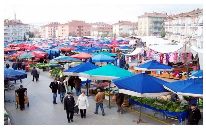 SEBZE-MEYVE PAZARLARI CUMA GÜNÜ KURULACAK!