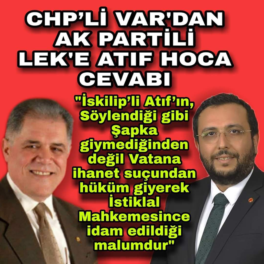 “O” AKP’Lİ BAŞKANA CEVAP, VAR’DAN GELDİ