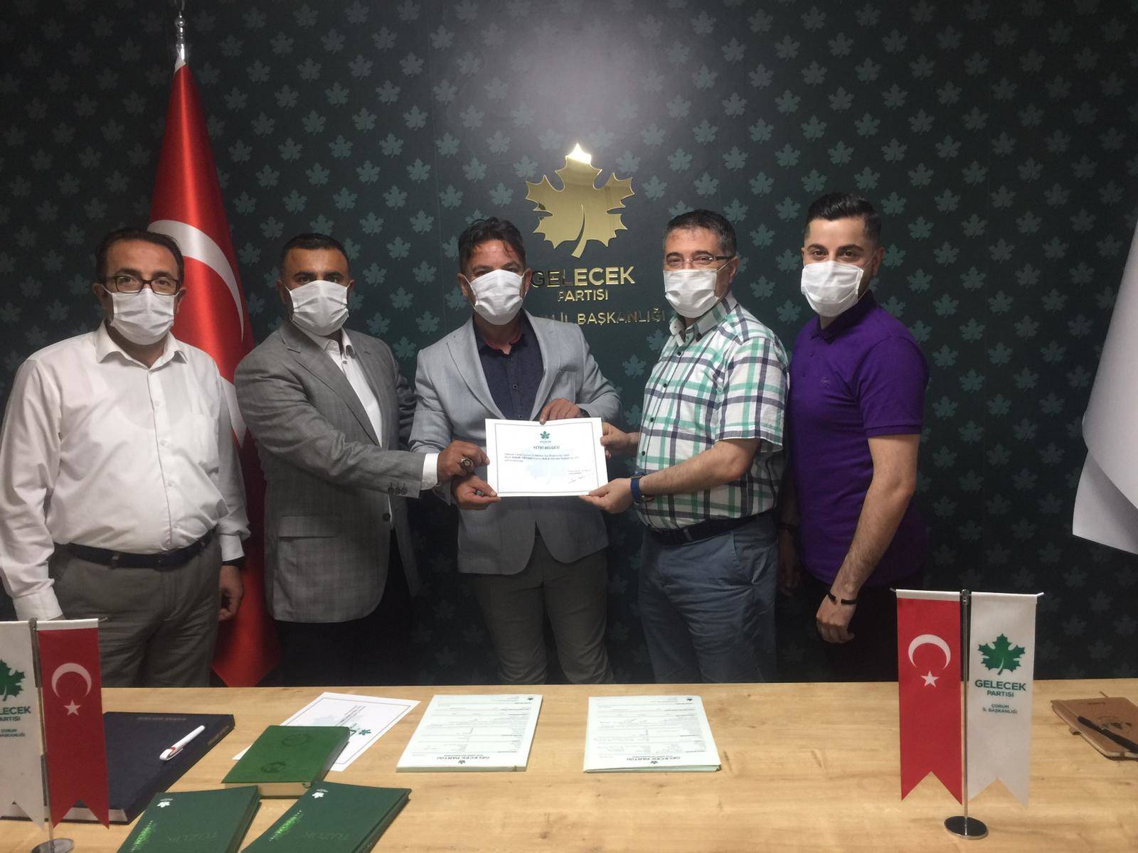 Gelecek Partisi Çorum’da teşkilatlanma çalışmalarına hız verdi