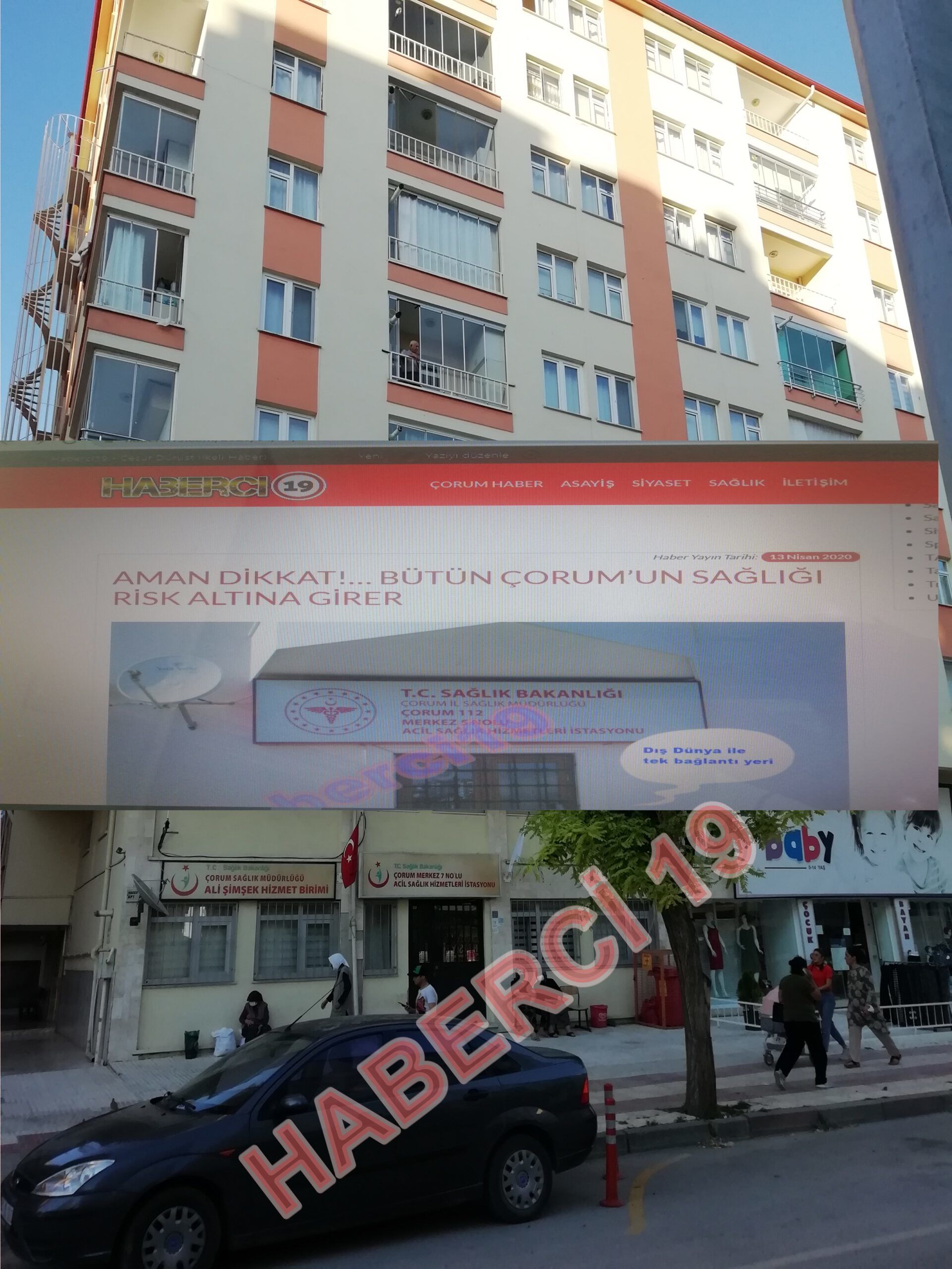 ÇORUM 112 ACİLDE VİRÜS PANİĞİ , 25 SAĞLIKÇI ÇALIŞAN KARANTİNAYA ALINDI