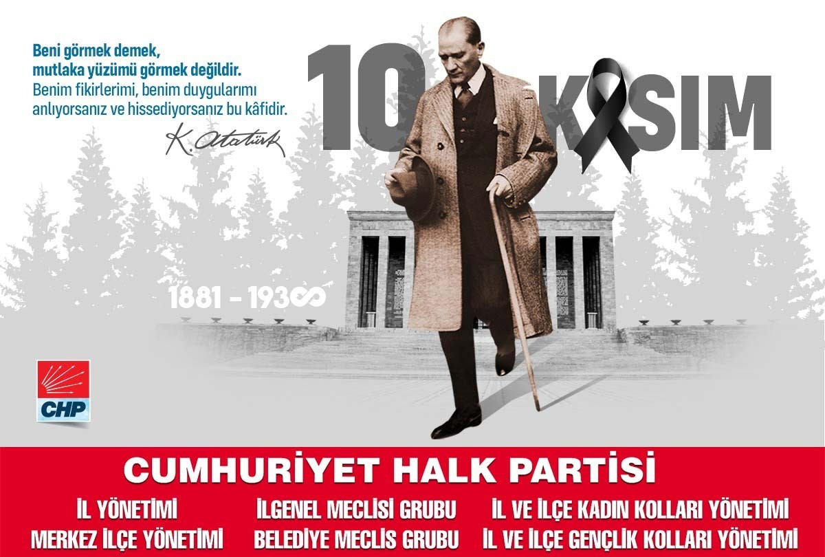 CHP ÇORUM TEŞKİLATLARININ ORTAK İLANI