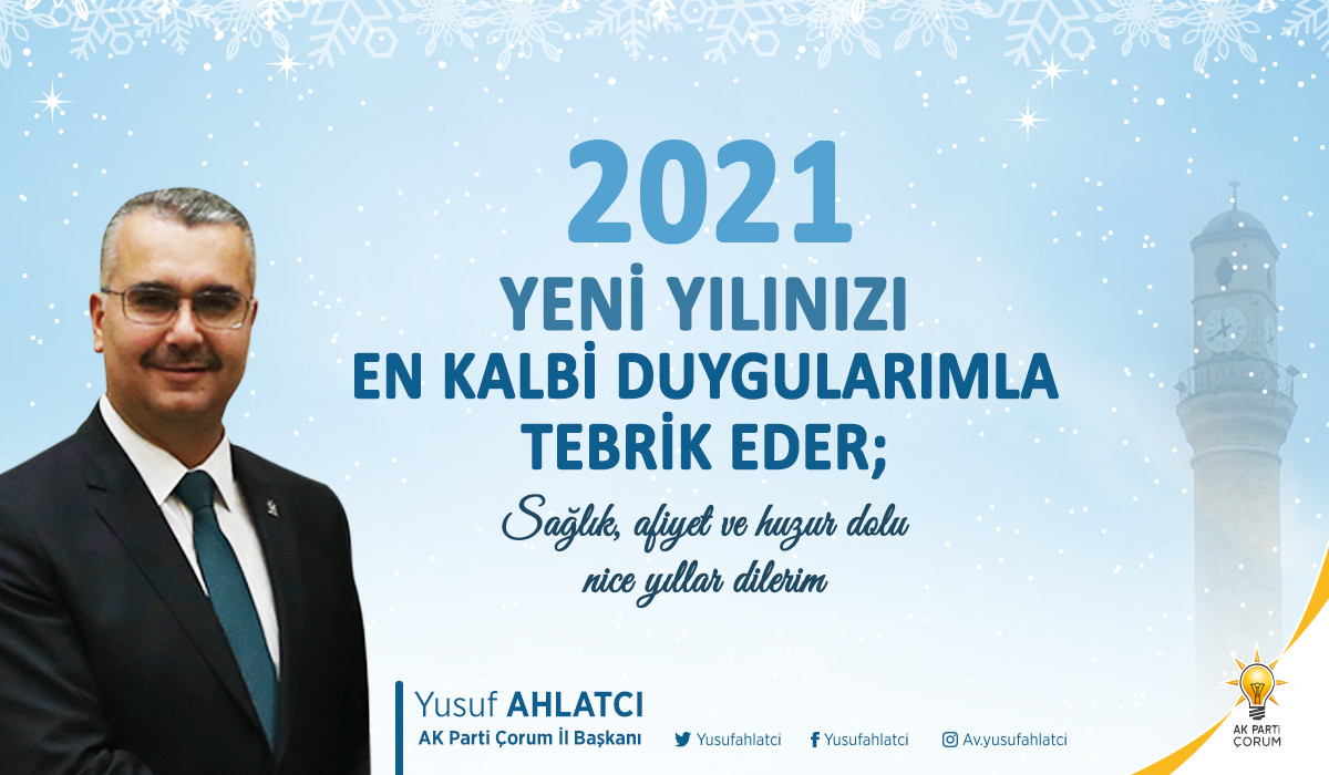 AHLATÇI, ”Hemşerilerimden tek beklentim: Maske, Mesafe ve Temizlik”