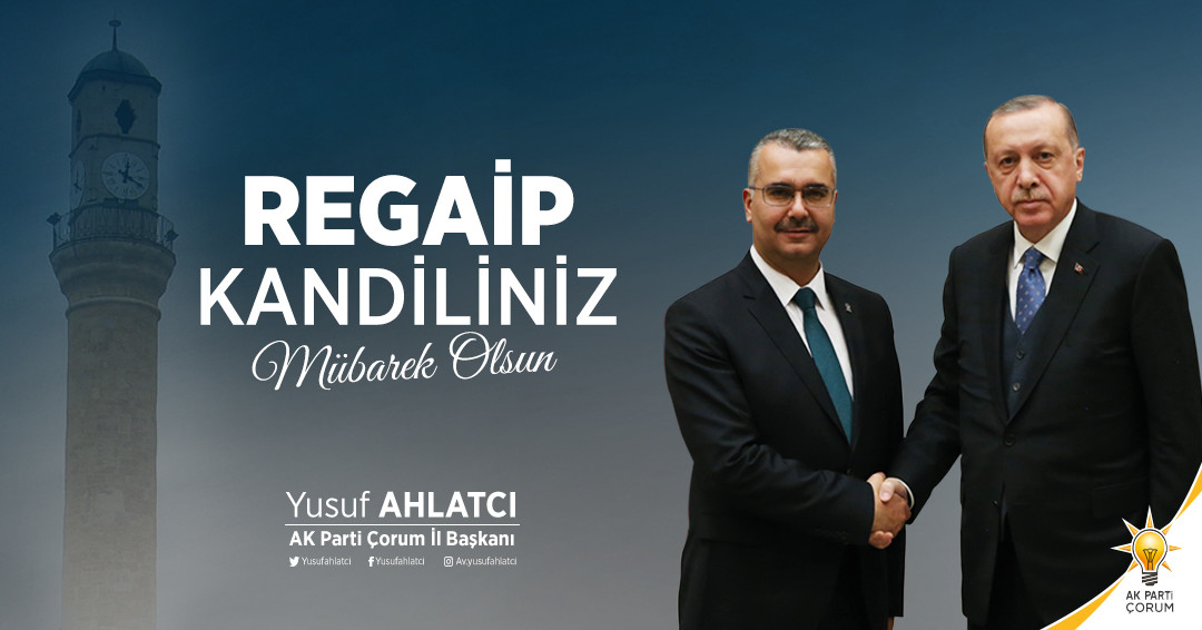 AHLATCI,REGAİP KANDİLİMİZ MÜBAREK OLSUN