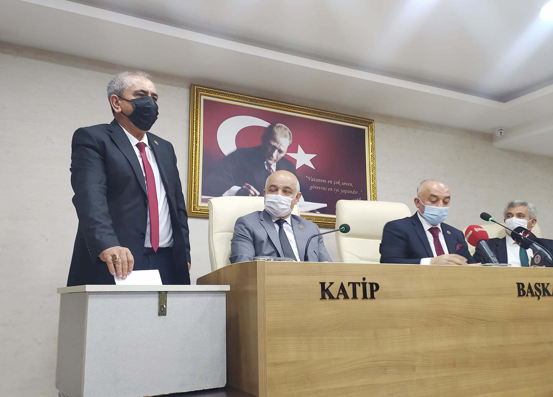 İL GENEL MECLİSİ SEÇİM YAPTI YENİ BAŞKAN MEHMET BEKTAŞ