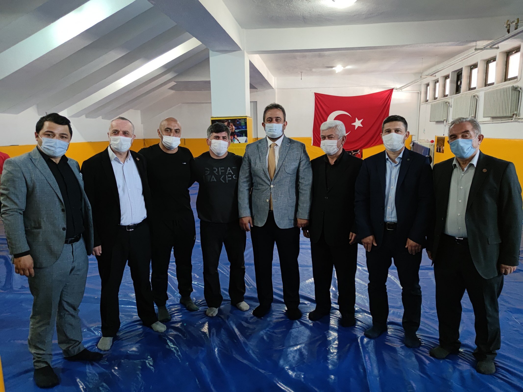 Çorum Belediyesinden Sungurlulu güreşçilere destek