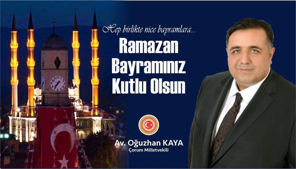 KAYA,”Ramazan Bayramımız Kutlu olsun”