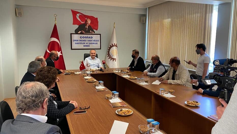 İYİ PARTİ’li Erhan Usta, Çorum’da iş Dünyasının Sorunlarını Dinledi