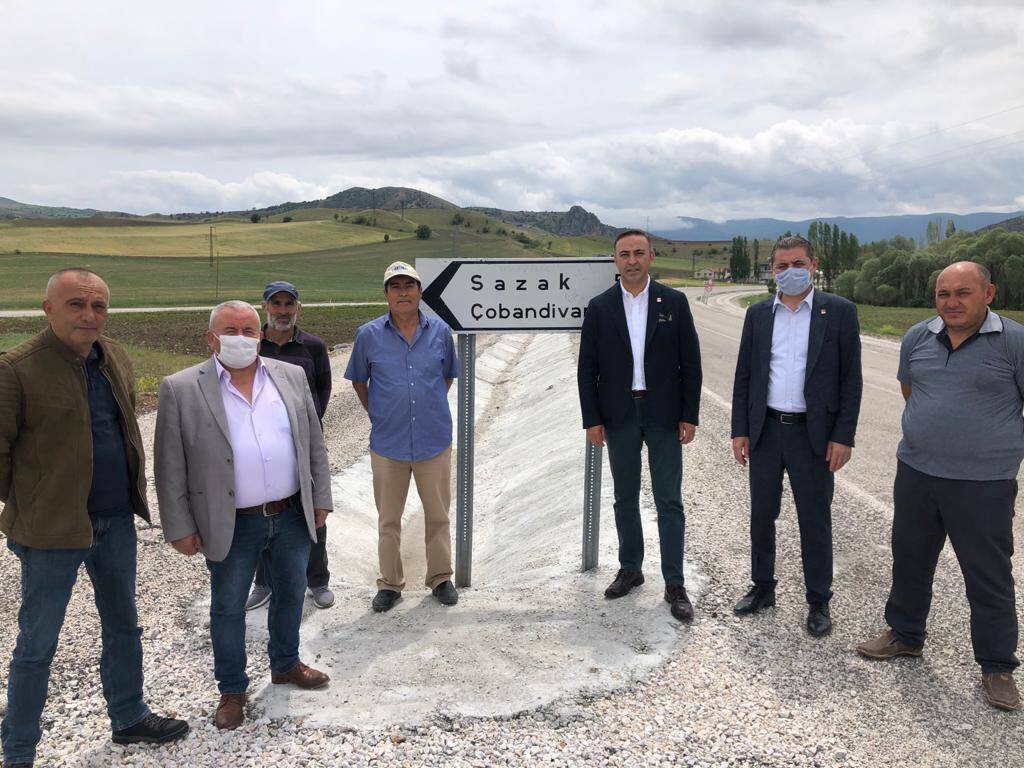 Çorum – Ortaköy yolundaki köylerin yol çilesi