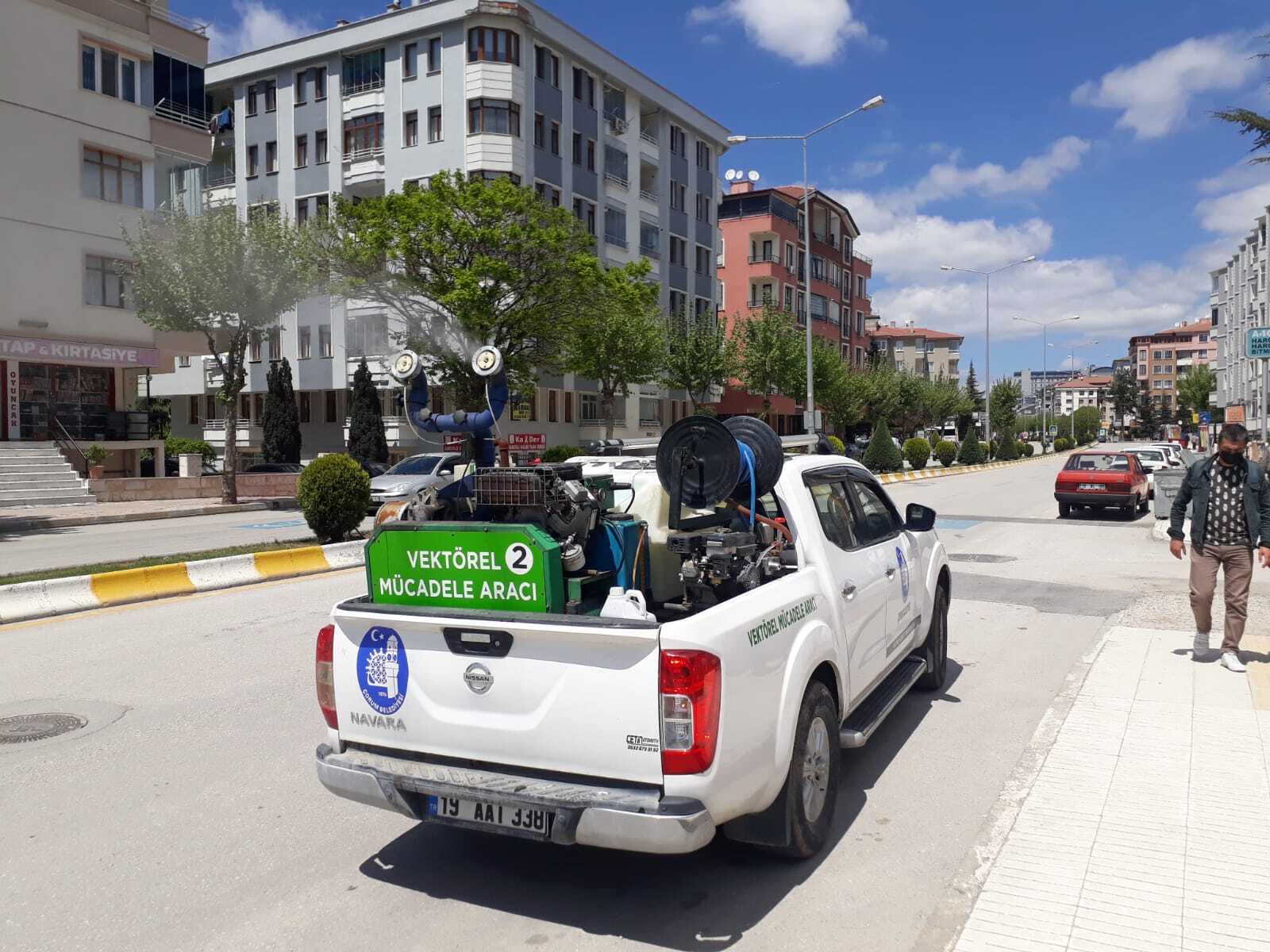 Belediye uçkunla mücadeleye devam ediyor