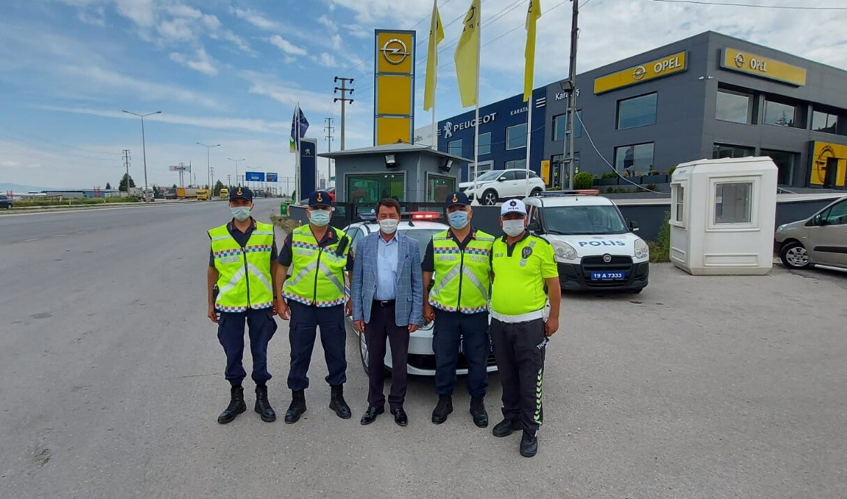 Polis ve jandarmadan trafik uygulaması